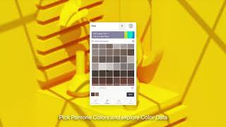 Pantone Connect Premium pick colours and explore them inside Adobe CC [upl. by Nedmac]