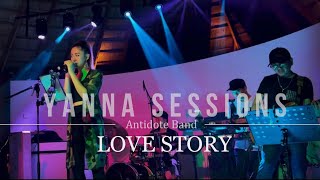 Taylor swift  LOVE STORY  Live stage cover by Antidote band  YannaSessions [upl. by Ttelrats566]