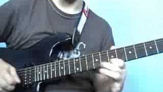 Solo in Ebminor  Guitar Video Lessons [upl. by Nnaul]