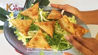 Recette de Samoussas  Samosa [upl. by Elimac]