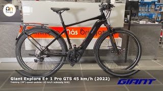 Giant Explore E 1 Pro GTS 45 kmh 2022  Ambringa Ebike Videók [upl. by Olegnaed]