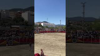 Salto de Maruan en la pascua taurina de onda toros fiesta taurino bull viral [upl. by Leunammi]