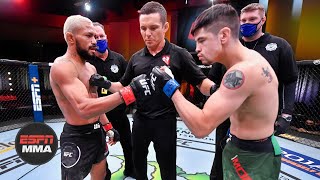 Looking back at Deiveson Figueiredo vs Brandon Moreno 1  ESPN MMA [upl. by Ientruoc]