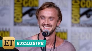 EXCLUSIVE Tom Felton on Joining the Cast of Flash I Already Feel Like Part of the Family [upl. by Lemra]