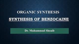 Organic Practicals  Two Step Synthesis of Benzocaine [upl. by Lleksah]