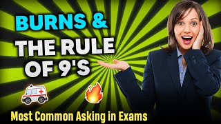 Burns amp Rule of 9s Review for Nurses Burn Patients [upl. by Nezah795]