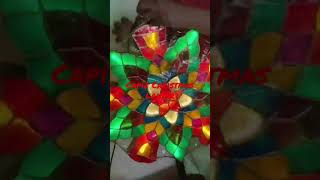 How to wrap Capiz Christmas Lantern from the Philippines without crushing it [upl. by Fawna335]