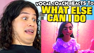 Vocal Coach Reacts to What Else Can I Do From quotEncantoquot [upl. by Edialeda]