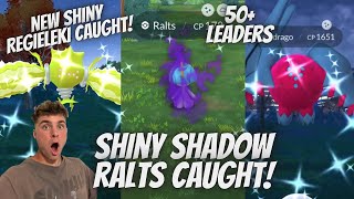 ✨NEW Shiny Regieleki amp Shiny Shadow Ralts CAUGHT and More In Pokemon Go [upl. by Tevis]