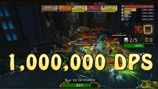 1 million 1000000 DPS in Mythic Dungeon International MDI  Team D [upl. by Anile]