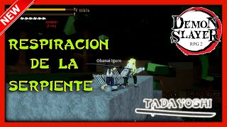 🔴UBICACION 🐍Snake Breathing😮 Demon Slayer RPG 2ROBLOX [upl. by Ginzburg540]