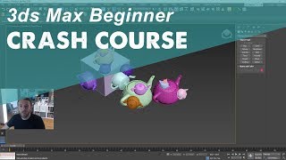 3DS MAX TUTORIAL Beginner Crash Course [upl. by Inihor]