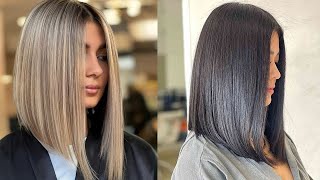 Modernos Cortes Y Estilos Haircut Style Girl 2024trending Medium Length Best Hair Dye Ideas [upl. by Buckley]