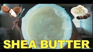 DIY Shea Butter Body Cream  Lagos Nigeria [upl. by Caria]