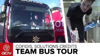 Cofidis Team Bus Tour [upl. by Ettenrahs]