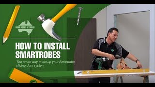 How to install Smartrobes sliding doors [upl. by Marih]