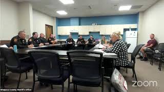 Waupaca County Sheriffs Offices LE Meeting [upl. by Denn]