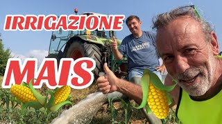 IRRIGAZIONE MAIS 🌽 a SCORRIMENTO nelle PIANURE DRONERESI VALLE MAIRA CN [upl. by Liew60]