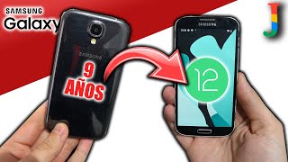 Cómo INSTALÉ ANDROID 12 en un VIEJO SAMSUNG de hace 9 AÑOS [upl. by Barmen123]