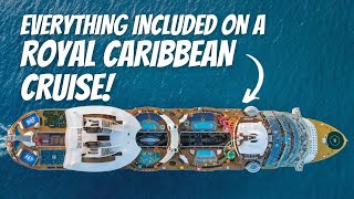 ROYAL CARIBBEAN CRUISE IN 2022  WHATquotS INCLUDED IN ROYAL CARIBBEAN CRUISE FARE [upl. by Elehcim]