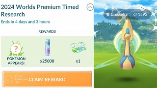 Speedrunning 2024 World Champion Research Free Legendary in pokemongo [upl. by Dacey]