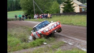 Lahti historic rally 212272017 wide lines and action [upl. by Ethelred]