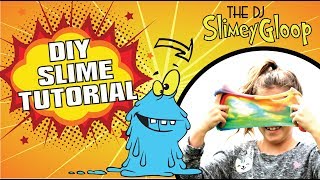 DIY Slime Tutorial with DJ SlimeyGloop slime kit [upl. by Nessa417]