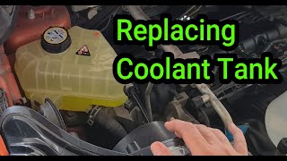 How to change your coolant tank  Ford models [upl. by Gala]