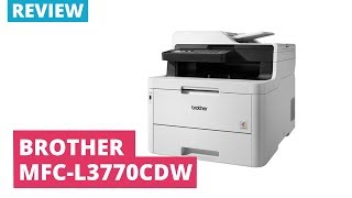 Printerland Review Brother MFCL3770CDW A4 Colour Multifunction LED Laser Printer [upl. by Eilitan]