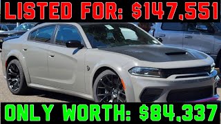 2023 Dodge Charger SRT Hellcat Widebody Jailbreak LOSES 63500 just driving off the Dealership LOT [upl. by Alemak]