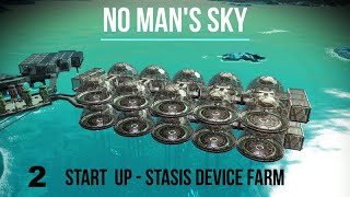 No Mans Sky  Series 3  EP 2  Stasis Device Farming [upl. by Nilla]