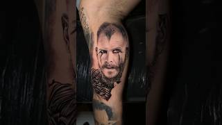 Floki Vikings passo a passo resultado no finalzinho ASMRTATTOO asmr tattoo fyp [upl. by Lamrej]