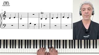 Etude 7  Comment apprendre le piano  Comment jouer la méthode piano [upl. by Rihaz717]