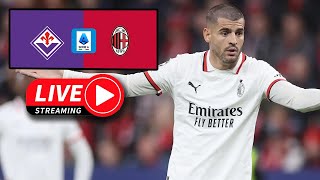 FIORENTINAMILAN 21  LIVE REACTION Serie A [upl. by Bohman155]