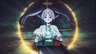 Blue Green Red I Flow「AMVEDIT」4K [upl. by Acie]