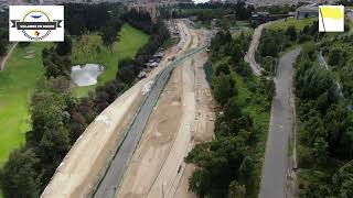 VOLANDO EN DRONE 4K  CONEXION PUENTE CALLE 127 CON AVENIDA EL RINCON [upl. by Aralc92]