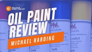 Michael Harding Oil Paints Review Handcrafted Color Perfection 🎨 [upl. by Aylad]