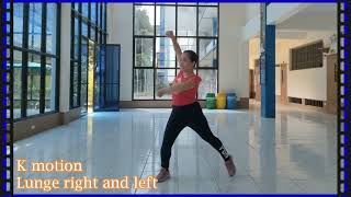 1 MINUTE CHEER DANCE ROUTINE  APPLICATION OF BASIC MOTIONS [upl. by Eads644]