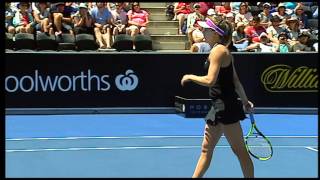 Eugenie Bouchard v Alize Cornet  Full Match Replay [upl. by Anavas797]