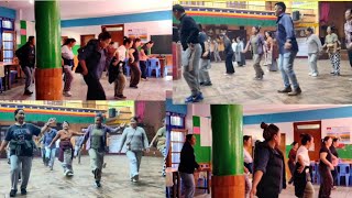 T C V Chauntra Staff  Practicing Dance for Childrens Day  tibetanvlogger tibetan [upl. by Bear]