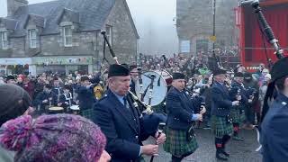 Hogmanay 2024 Pitlochry Street Party [upl. by Einon]