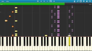 CampC Music Factory Everybody Dance Now Piano Tutorial [upl. by Cohbath539]