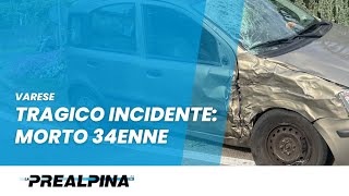 Varese  Tragico incidente morto 34enne [upl. by Mateya]