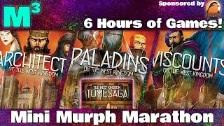 M3  Tomesaga  Architects  Paladins  Viscounts  All Expansions  Mini Murph Marathon [upl. by Amesari]