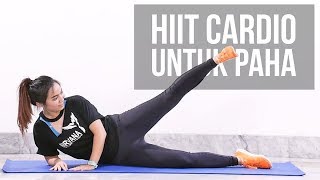 Cara Mengecilkan Paha dan Betis dengan HIIT Workout [upl. by Arotahs762]