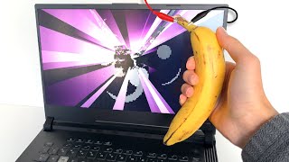 Can you beat Minecraft with a Banana [upl. by Acirt]