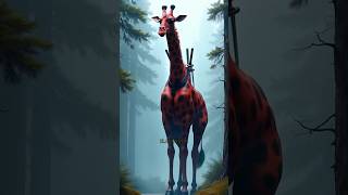 Incredible Animal Fusion Deadpool VS Giraffe deadpool giraffe marvel [upl. by Adniles]