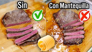 🔥Carne de Buey con Mantequilla VS Sin Mantequilla  ¿Filet Mignon o vuelta y vuelta [upl. by Allertse]