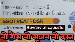 ESOTREAT DSR Capsule review in Hindi Dr Rukampal Singh [upl. by Ariaec]