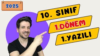 10 SINIF TARİH 1 DÖNEM 1 YAZILI  2025 [upl. by Shel327]